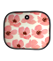 ม่านหน้ารถ Flora pink pattern sunshade